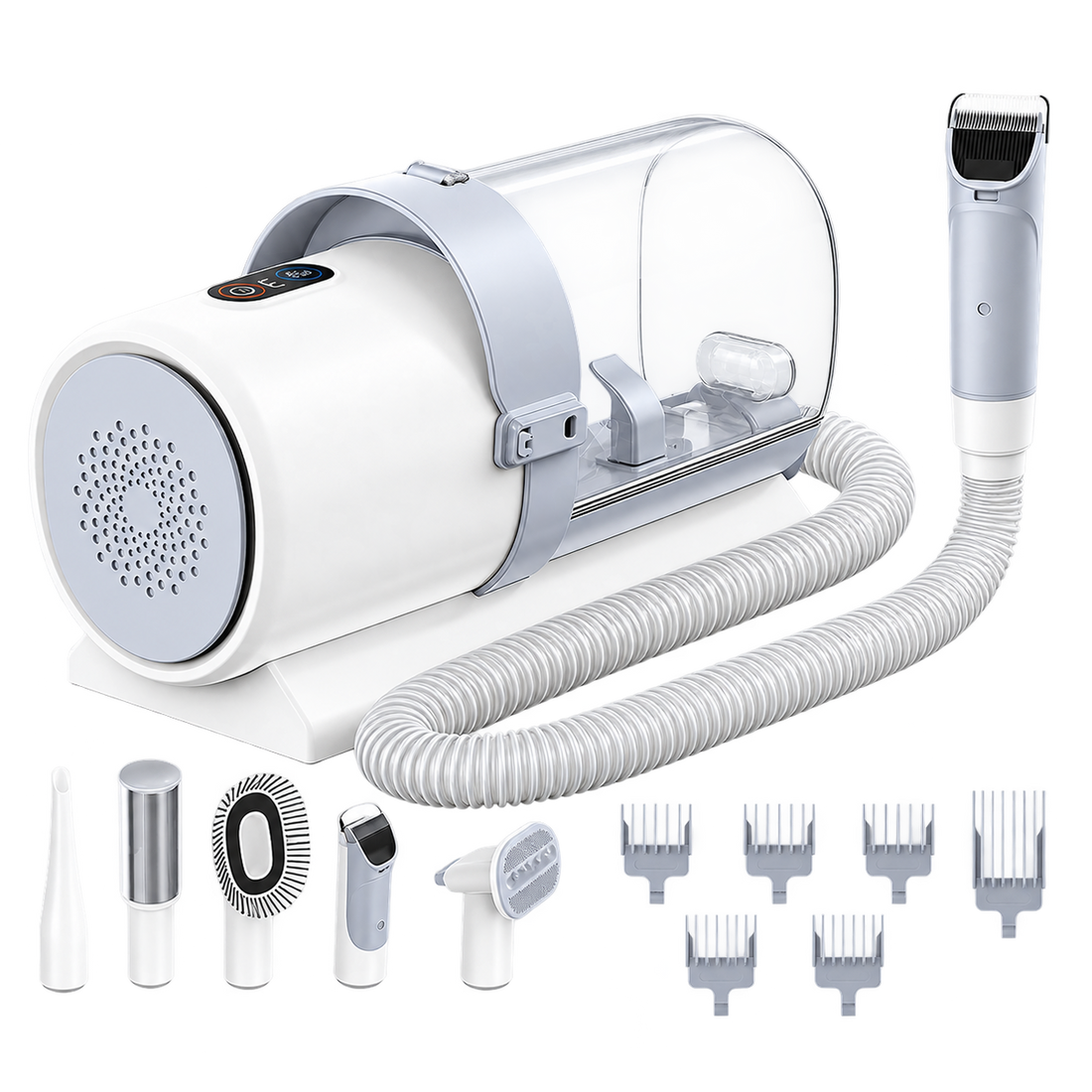Arelio GroomVac five-in-one pet grooming vacuum kit