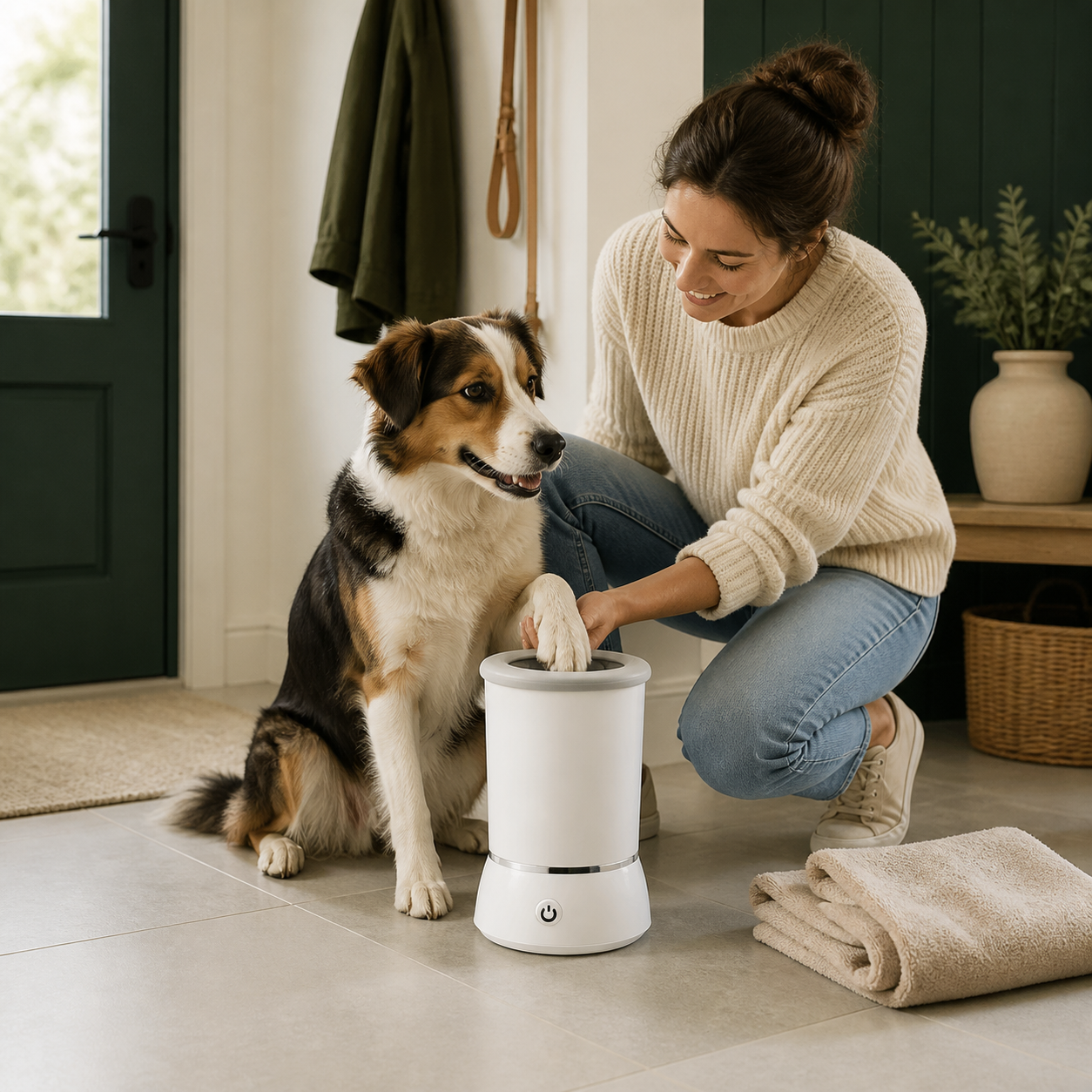 Arelio PawClean in use