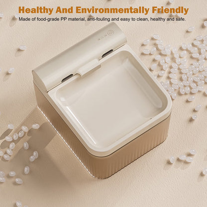 Wireless Pet Water Fountain - 4L Battery-Operated Cat and Dog Dispenser with Motion Sensor and Ultra Quiet Operation